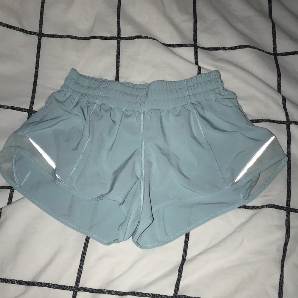 Light blue Lululemon shorts